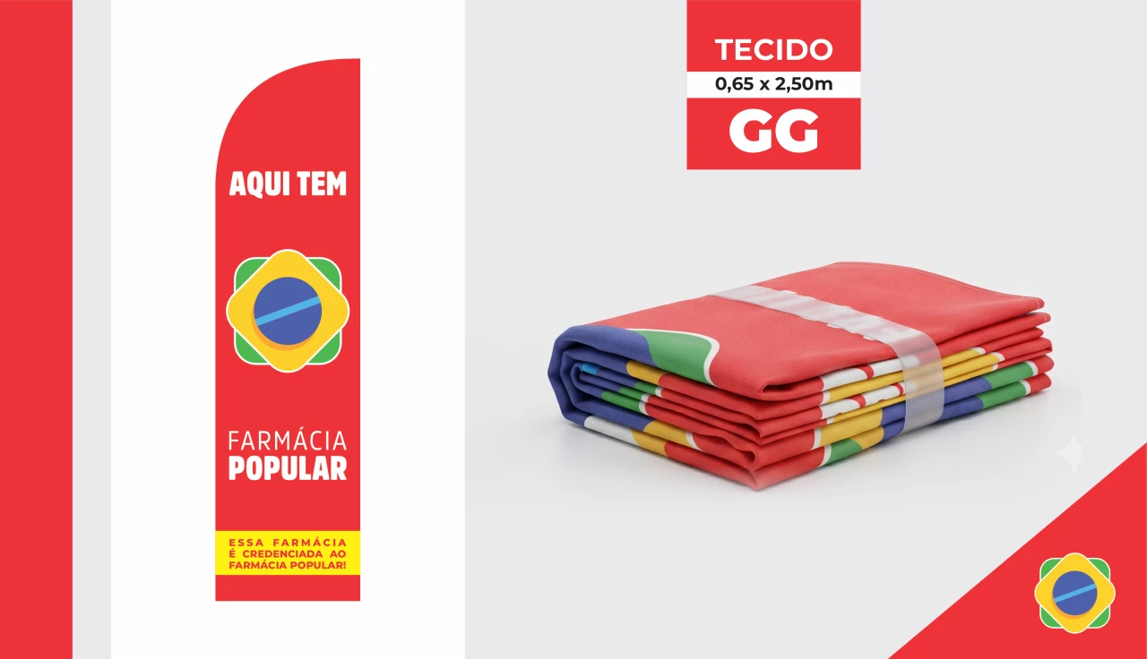 TECIDO FARMÁCIA POPULAR (GG)