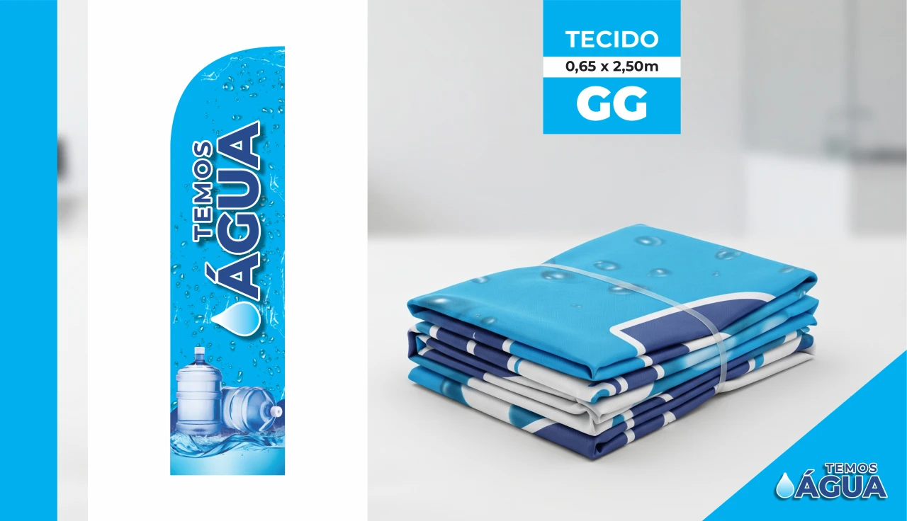 TECIDO TEMOS ÁGUA (GG)
