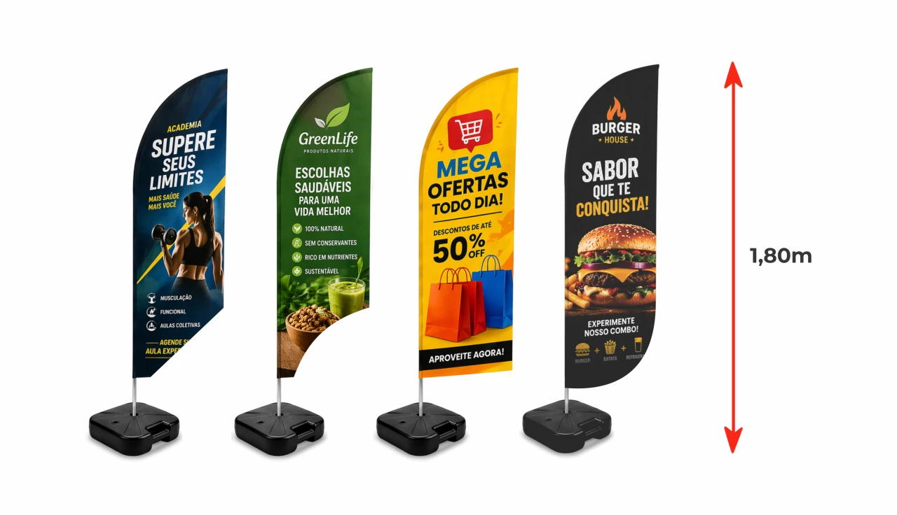 WIND BANNER COMPLETO (P)